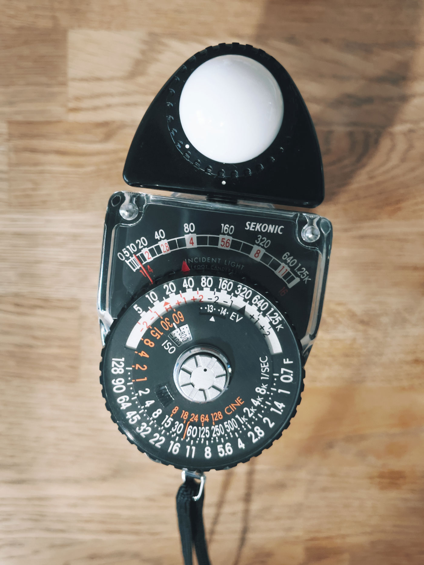 Sekonic light meter